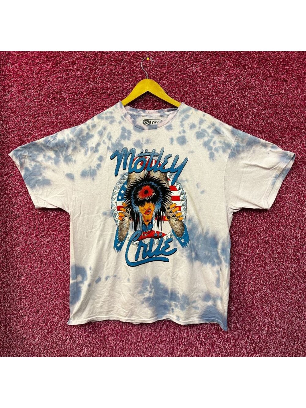Motley Crue Dr Feel Good Tie dye tshirt size 2X